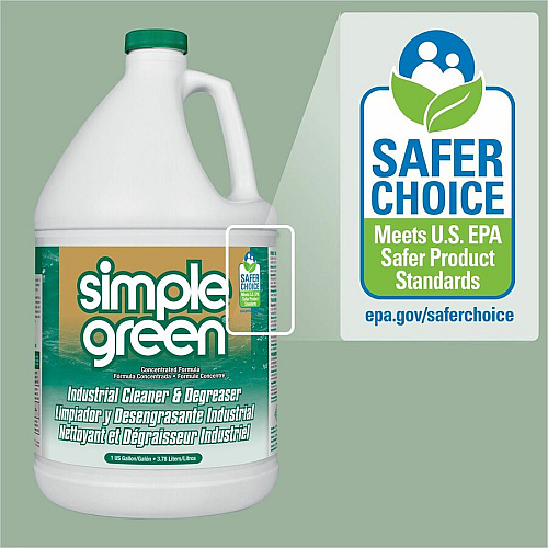Simple Green Industrial Cleaner/Degreaser For Multipurpose, Multi Surface - Concentrate - Liquid - 128 fl oz (4 quart) - Original Scent - Non-abrasive, Non-flammable - Green - 168 / Pallet (13005PL)