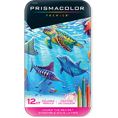 Prismacolor Under Sea Coloured Pencil Set 12 / Pack (2023751)
