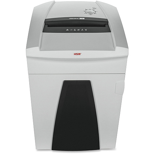 HSM Securio P40c Cross Cut Shredder Continuous Shredder - Cross Cut - 37 Per Pass - for shredding Staples, Paper, Paper Clip, Credit Card, Store Card, CD, DVD, 3.5" Floppy Disk - 40 gal Wastebin Capacity - White - TAA Compliant - 1 Each (1883121)