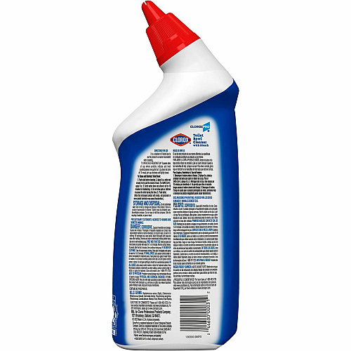 CloroxPro&trade; Toilet Bowl Cleaner with Bleach 24 fl oz (0.8 quart) - Fresh Scent - Disinfectant, Deodorize - Clear - 360 / Bundle (00031BD)