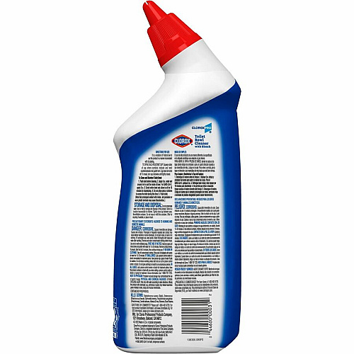 CloroxPro&trade; Toilet Bowl Cleaner with Bleach 24 fl oz (0.8 quart) - Fresh Scent - Disinfectant, Deodorize - Clear - 720 / Pallet (00031PL)