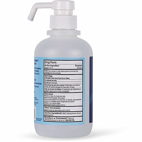 Clorox Commercial Solutions Hand Sanitizer 16.90 fl oz - Pump Bottle Dispenser - Kill Germs - Hand - Moisturizing - Clear - Bleach-free, Non-sticky, Non-greasy - 864 / Pallet (02176PL)
