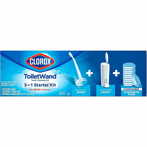 Clorox ToiletWand Disposable Toilet Cleaning System 216 / Pallet (03191PL)