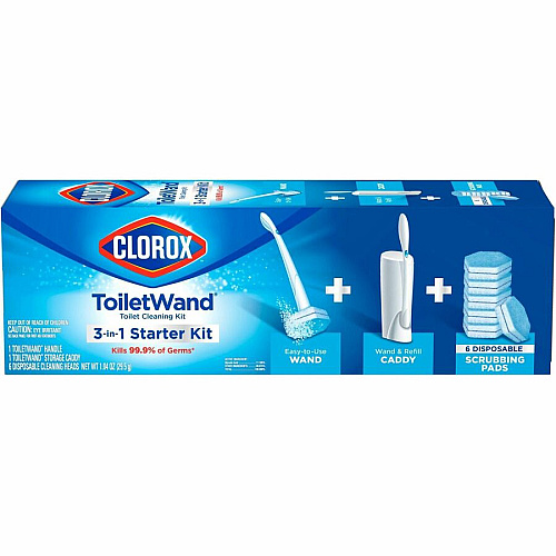 Clorox ToiletWand Disposable Toilet Cleaning System 216 / Pallet (03191PL)