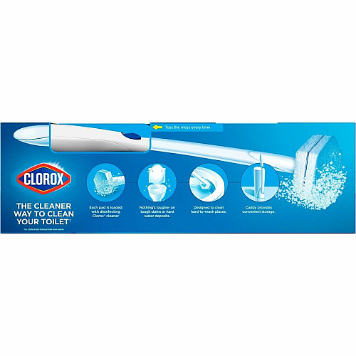 Clorox ToiletWand Disposable Toilet Cleaning System 216 / Pallet (03191PL)