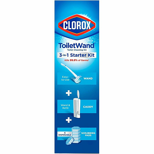 Clorox ToiletWand Disposable Toilet Cleaning System 216 / Pallet (03191PL)
