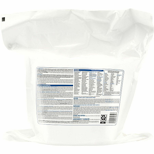 Clorox Healthcare Bleach Germicidal Wipes Refill Ready-To-Use - 12" Length x 12" Width - Anti-corrosive - White - 110/Tub - 200 / Pallet (30359PL)