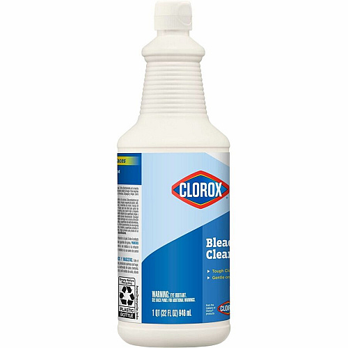 CloroxPro&trade; Bleach Cream Cleanser 32 fl oz (1 quart) - Clear - 512 / Pallet (30613PL)