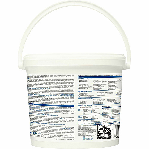 Clorox Healthcare Hydrogen Peroxide Cleaner Disinfectant Wipes 11" Length x 12" Width - Bleach-free, Antibacterial - White - 185/Tub - 100 / Pallet (30826PL)