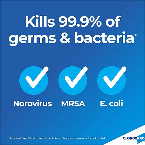 CloroxPro&trade; Germicidal Bleach Concentrate - 121 fl oz (3.8 quart) - Recommended For: Germs Remover - Disinfectant, Antibacterial - Clear - 168 / Pallet (30966PL)