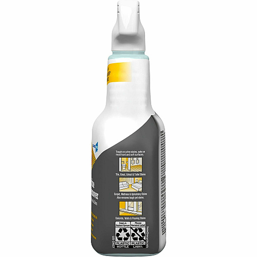 CloroxPro&trade; Urine Remover for Stains and Odors Spray 32 fl oz (1 quart) - Bleach-free - White - 216 / Bundle (31036BD)