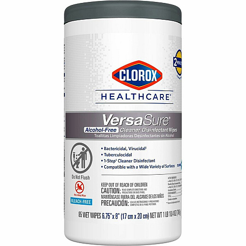 Clorox Healthcare VersaSure Cleaner Disinfectant Wipes (31757PL)