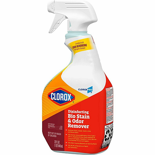 CloroxPro™ Disinfecting Bio Stain & Odor Remover Spray 432 / Pallet (31903PL)