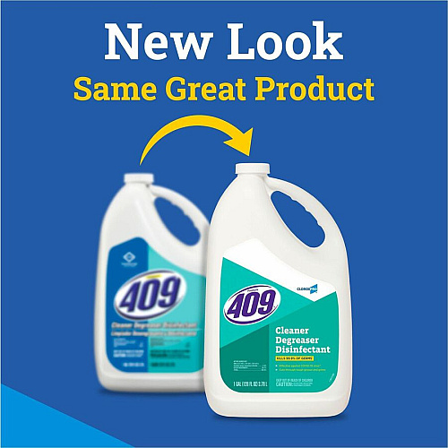 Clorox Commercial Solutions Formula 409 Cleaner Degreaser Disinfectant Refill 128 fl oz (4 quart) - Disinfectant - Clear - 108 / Pallet (35300PL)