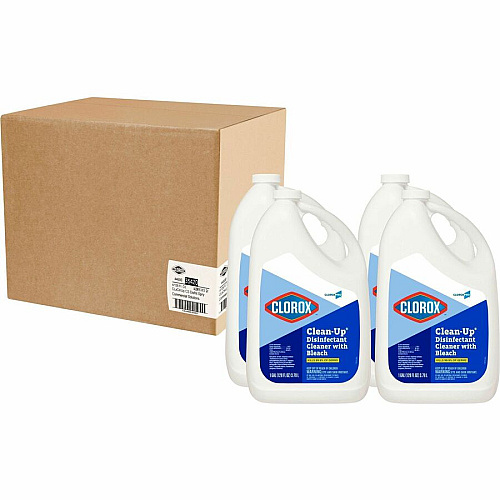 CloroxPro Clorox Clean-Up Disinfectant Cleaner with Bleach Refill, 128 Ounces - 108 / Pallet (35420PL)