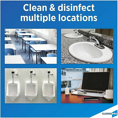 CloroxPro Clorox Clean-Up Disinfectant Cleaner with Bleach Refill, 128 Ounces - 108 / Pallet (35420PL)