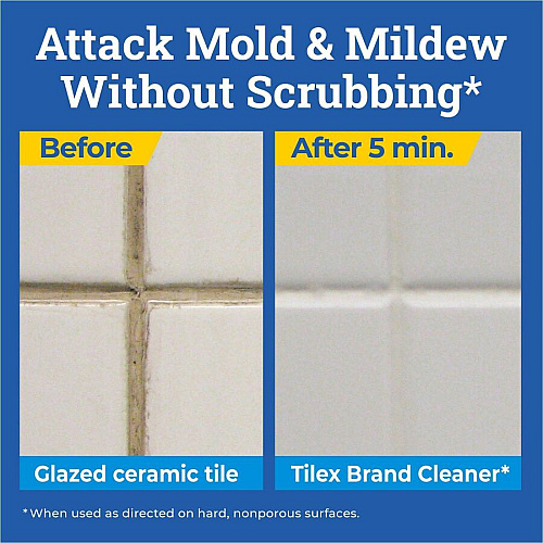 CloroxPro&trade; Tilex Disinfecting Instant Mold and Mildew Remover Refill 128 fl oz (4 quart) - Scrub-free - Clear - 108 / Pallet (35605PL)