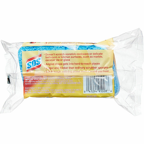 S.O.S. S.O.S All Surface Scrubber Sponge (91028BD)
