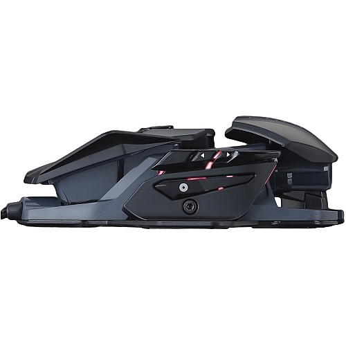Mad Catz The Authentic R.A.T. Pro S3 Optical Gaming Mouse Optical - Cable - Black - 1 - USB 2.0 - 7200 dpi - Scroll Wheel - 8 Button(s) - Right-handed (MR03DCAMBL00)