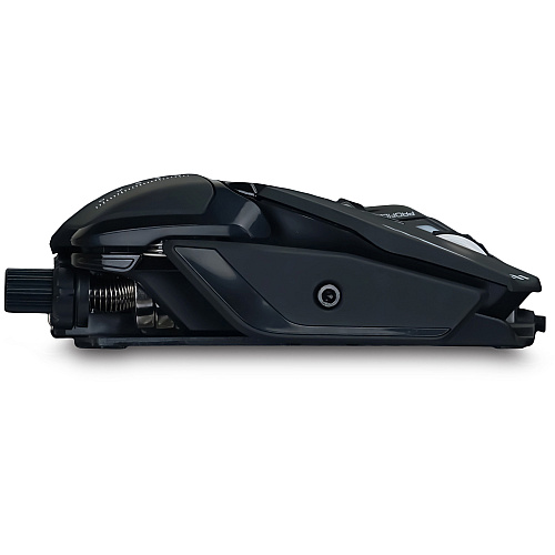 Mad Catz The Authentic R.A.T. 8+ Optical Gaming Mouse Pixart 3389 - Cable - Black - USB 2.0 - 16000 dpi - 11 Button(s) - 1 Each (MR05DCAMBL00)