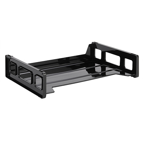 Business Source Smart Sorter Letter Tray/Organizer 9 Compartment(s) - 14" Height x 13.12" Width x 9.88" Depth - Desktop - Black - 1 Box (BSN26372)