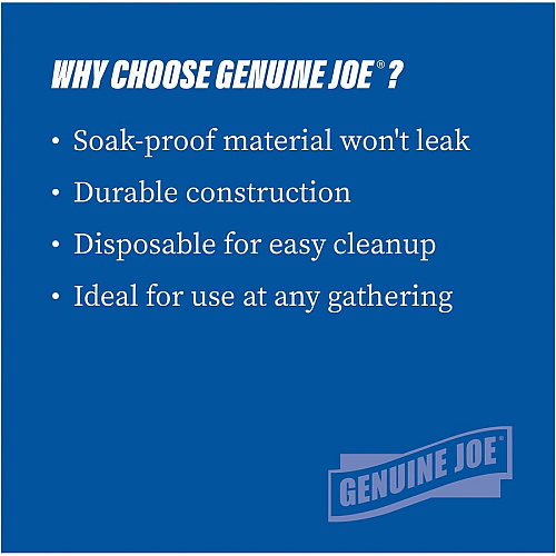 Genuine Joe 12 oz Paper Bowls Disposable - Multi - 125/Pack - 4 / Carton (GJO10322CT)