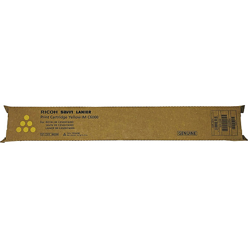 Ricoh Original Laser Toner Cartridge - Yellow - 1 Each 22500 Pages (842280)