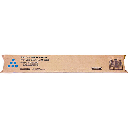 Ricoh Original Laser Toner Cartridge - Cyan - 1 Each 22500 Pages (842282)