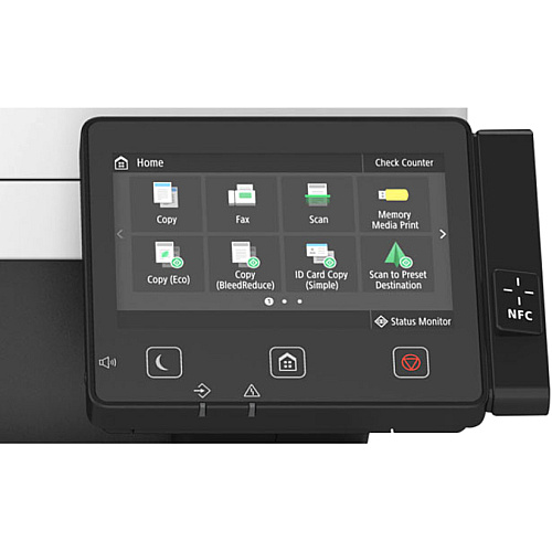 Canon imageCLASS D1650 Wireless Laser Multifunction Printer - Monochrome Copier/Fax/Printer/Scanner - 45 ppm Mono Print - 600 x 600 dpi Print - Automatic Duplex Print - 650 sheets Input - Color Scanner - 600 dpi Optical Scan - Monochrome Fax - G (ICD1650)