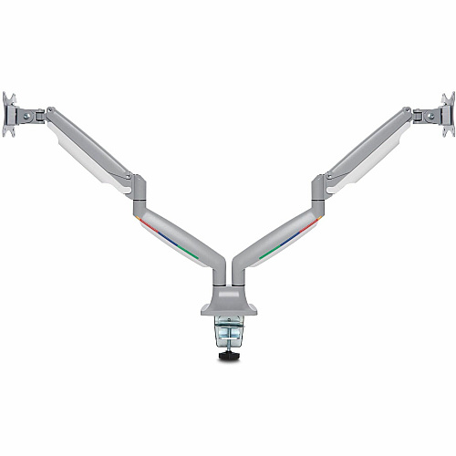 Kensington SmartFit Mounting Arm for Monitor, Flat Panel Display, Curved Screen Display Height Adjustable - 2 Display(s) Supported - 13" to 32" Screen Support - 19.84 lb Load Capacity - 75 x 75, 100 x 100 - VESA Mount Compatible - 1 Each (55471)