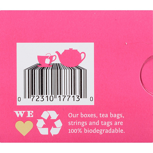 Bigelow Rooibos Hibiscus Herbal Tea Bag Herbal Tea - 1.6 oz - 20 Teabag - GMO Free - Kosher - Organic - 20 / Box (17713)