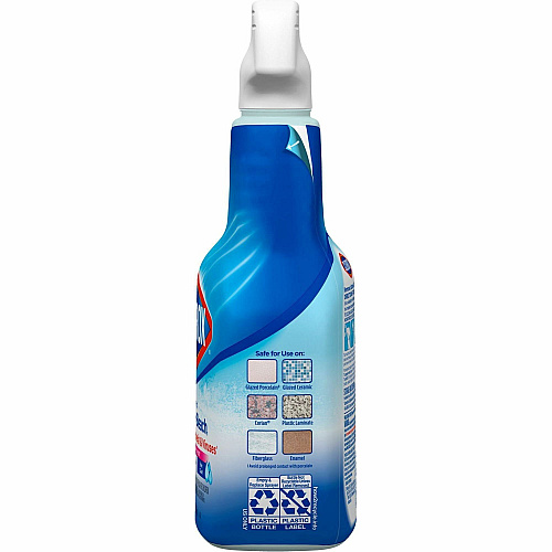 Clorox Clean-Up All Purpose Cleaner with Bleach For Multipurpose - 32 fl oz (1 quart) - Rain Clean Scent - Recommended For: Stain Remover - Deodorize, Disinfectant, Easy to Use - Multi Spray Bottle - 1 Each (30197)