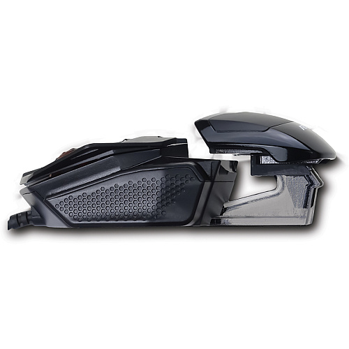 Mad Catz The Authentic R.A.T. 1+ Optical Gaming Mouse Optical - Cable - USB - 2000 dpi - Scroll Wheel - 1 Each (MR01MCAMBL00)