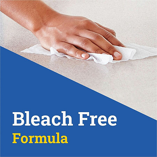 CloroxPro&trade; Disinfecting Wipes For Multipurpose - Fresh Scent - 7" Length x 7" Width - Bleach-free, Pre-moistened, Antibacterial - White - 700/Bag - 1 Each (31428)