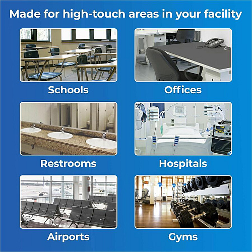 CloroxPro&trade; Total 360 Electrostatic Sprayer Suitable For School, Office, Kitchen, Restroom, Waiting Room, Patient Room, Airport - Disinfectant - 32" Height x 12.5" Width - 1 Each (60025)