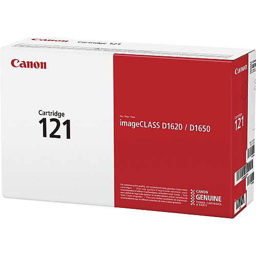 Canon 121 Original Standard Yield Laser Toner Cartridge - Black - 1 Each 5000 Pages (CRTDG121)