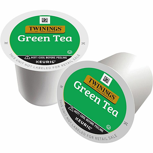 Twinings of London Tea Green Tea K-Cup Green Tea - 24 / Box (08759)