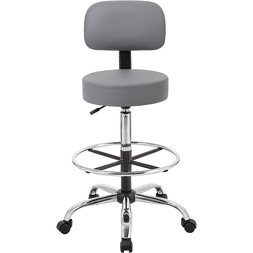 Boss B16245-GY Drafting Stool