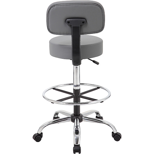 Boss B16245-GY Drafting Stool