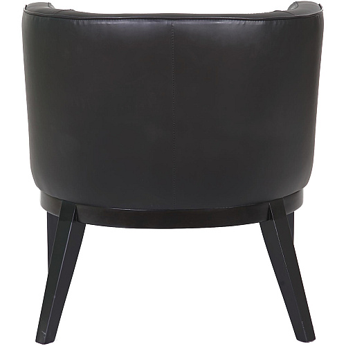 Boss Ava Accent Chair-Black Black Seat Color - Vinyl, Plush Seat Material - Black Back Color - Vinyl Back Material - Black Frame Color - Four-legged Base - 1 Each (B529BKBK)