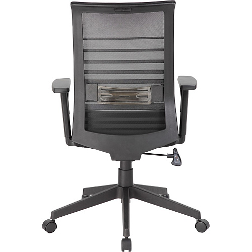 Boss Mesh Task Chair Black Seat Color - Black Back Color - Mesh Back Material - Black Frame Color - 5-star Base - 1 Each (B6566BK)