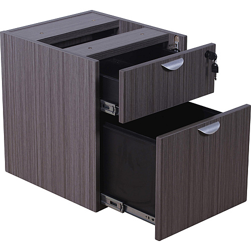 Boss Hanging Pedestal 3/4 Box/File 19" Height x 16" Width x 18" Depth - Total Drawer(s): 2 - 1 Each (N108DW)