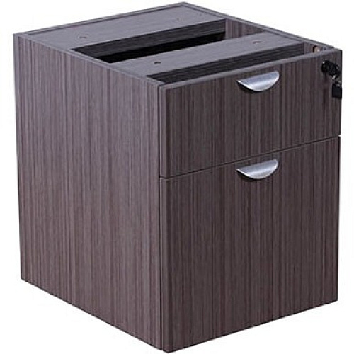 Boss Hanging Pedestal 3/4 Box/File 19" Height x 16" Width x 18" Depth - Total Drawer(s): 2 - 1 Each (N108DW)