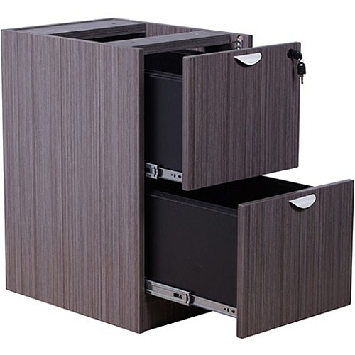 Boss Full Pedestal File/File 28.5" Height x 26" Width x 22" Depth - Total Drawer(s): 2 - 1 Each (N176DW)