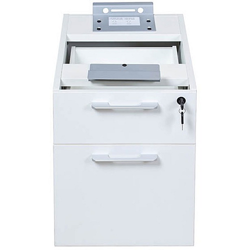 Boss Simple System Hanging Pedestal 19" Height x 15.5" Width x 22.8" Depth - Finish: White - 1 Each (S503WT)