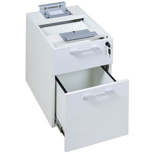 Boss Simple System Hanging Pedestal 19" Height x 15.5" Width x 22.8" Depth - Finish: White - 1 Each (S503WT)