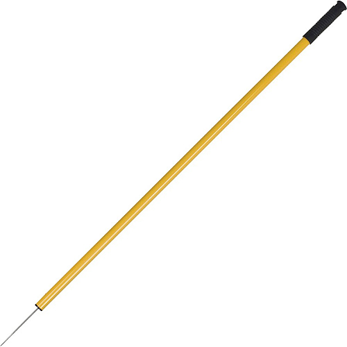 Ettore Trash Picker 44" Reach - Lightweight, Ergonomic Handle, Safety Guard, Extended Tip - Steel - Gold - 6 / Carton (49042CT)