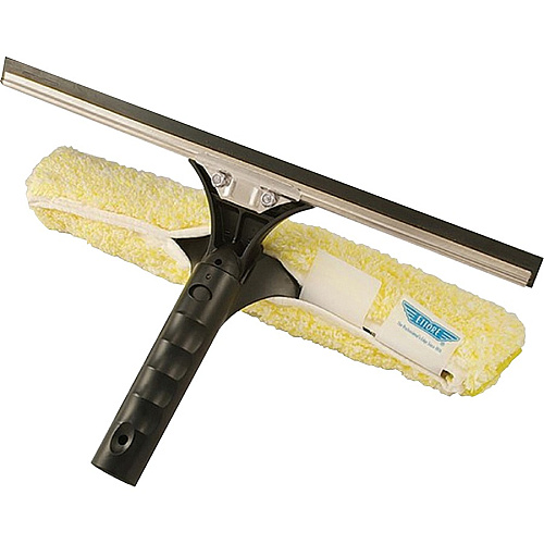 Ettore Stainless BackFlip Cleaning Tool 10" Blade - Light Weight, Grooved Handle, Fatigue Resistant - Stainless Steel - 6 / Carton (71101CT)
