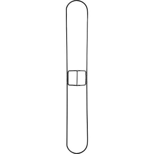 Genuine Joe Clip-On 36" Dust Mop Frame 360&deg; Swivel, Rust Resistant, Chrome Plated, Reinforced - Chrome - Steel - 12 / Carton (GJO02309CT)