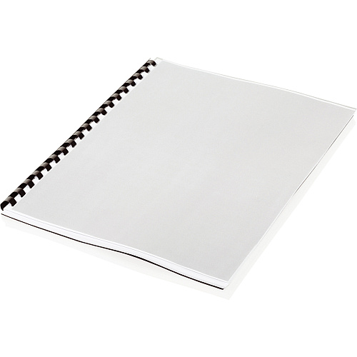 Mead CombBind Binding Spines 0.37" Maximum Capacity - 55 x Sheet Capacity - For Letter 8 1/2" x 11" Sheet - Plastic - 125 / Box (4000132)